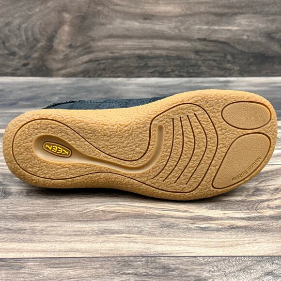 NIB Keen Howser Harvest Leather Slide Slip On Mule Clog Black 8 38.5 - Picture 8 of 11